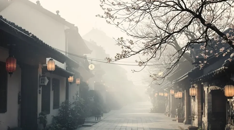 老街的风