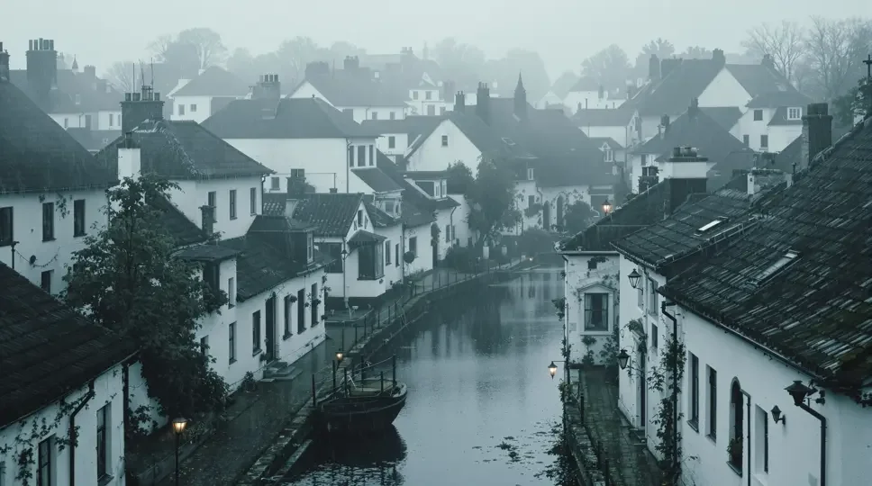 古镇烟雨